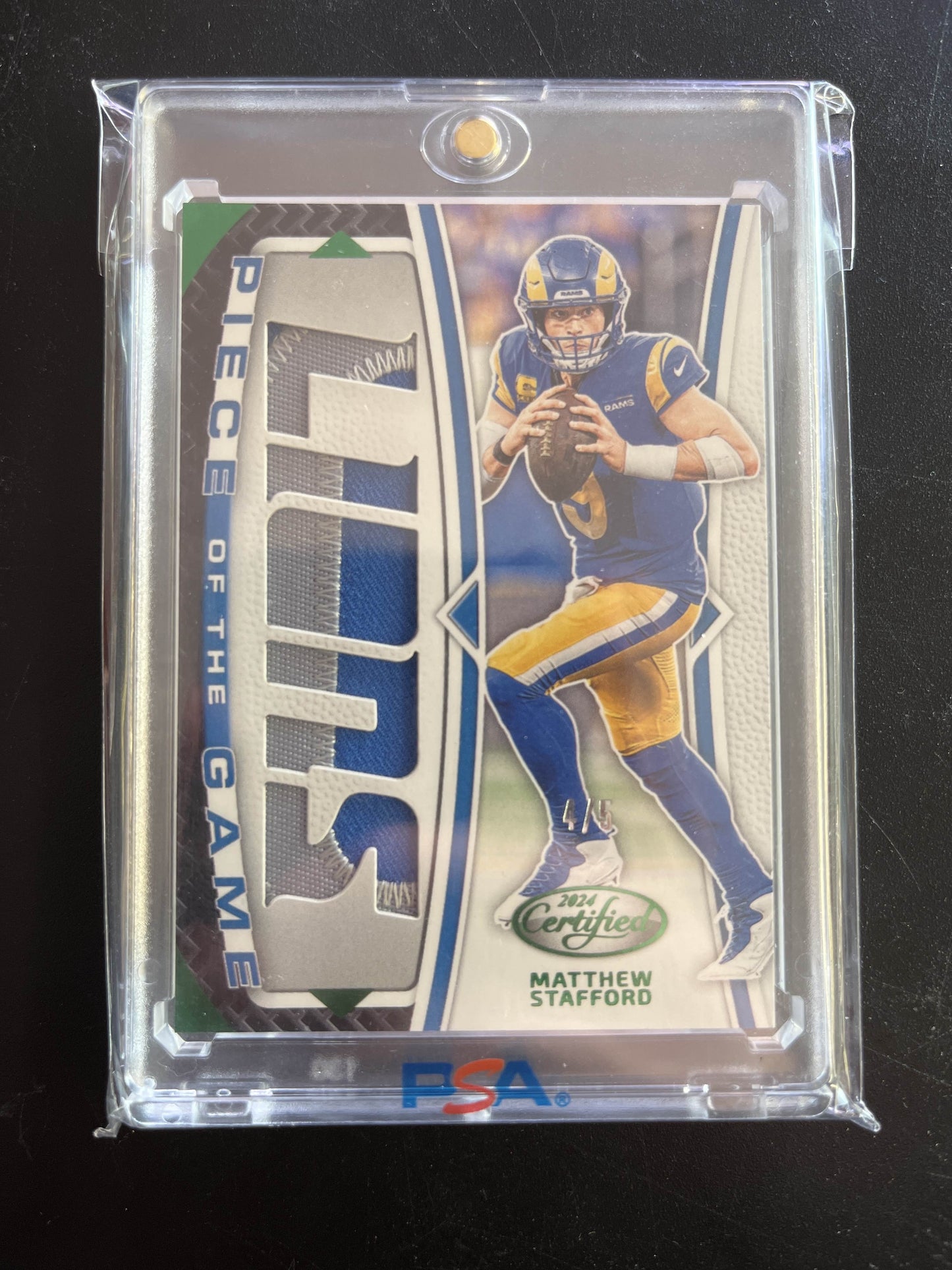 Matthew Stafford Piece of the Game Patch /5
