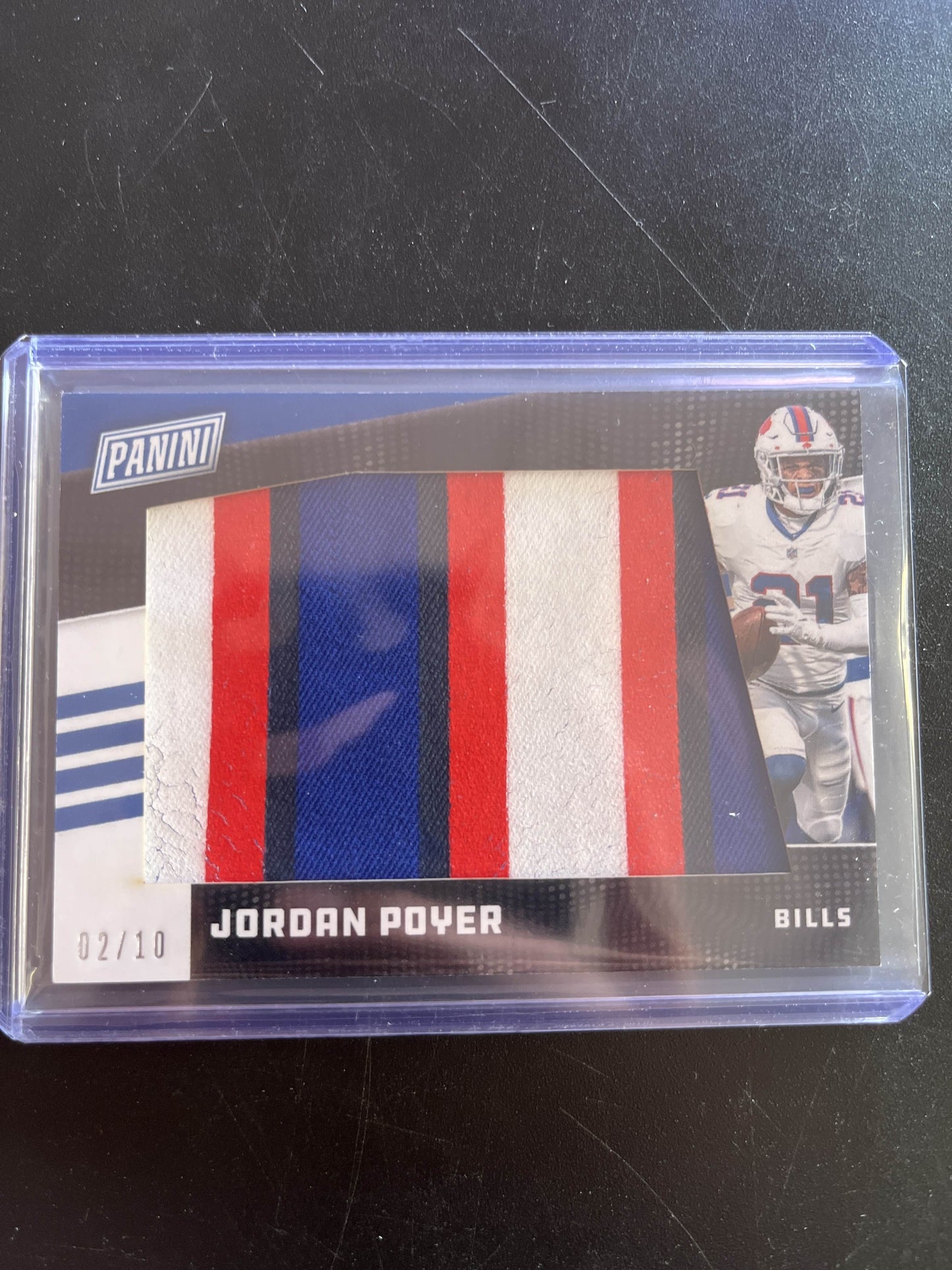 Jordan Poyer Game Worn Patch #JP /10