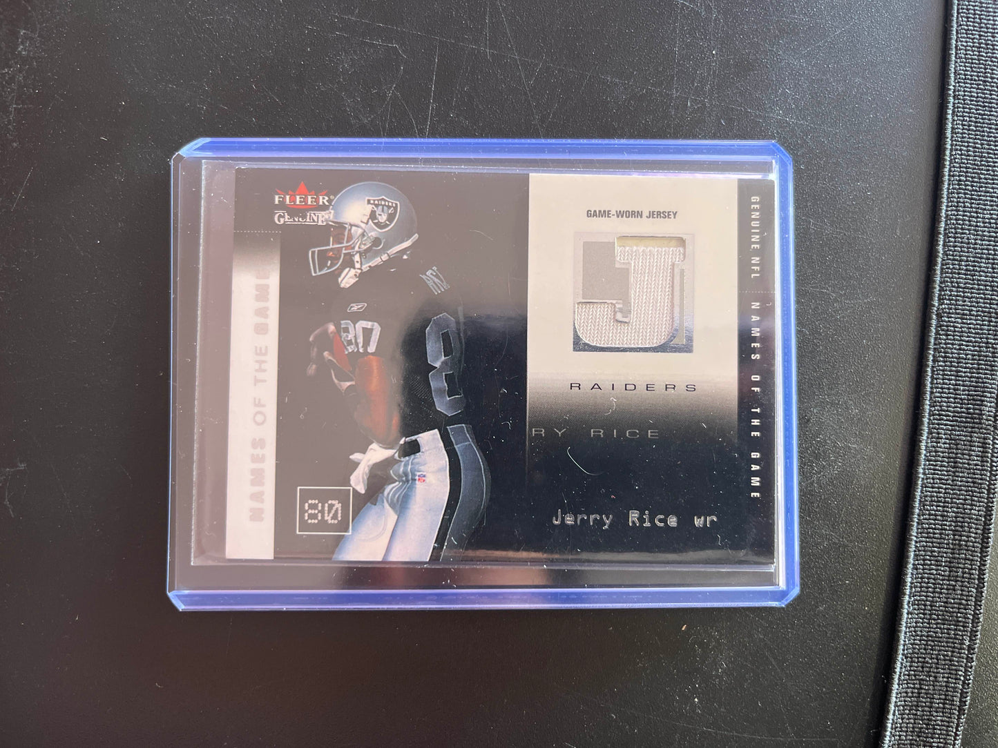 Jerry Rice Names of the Game /500 Jersey Patch