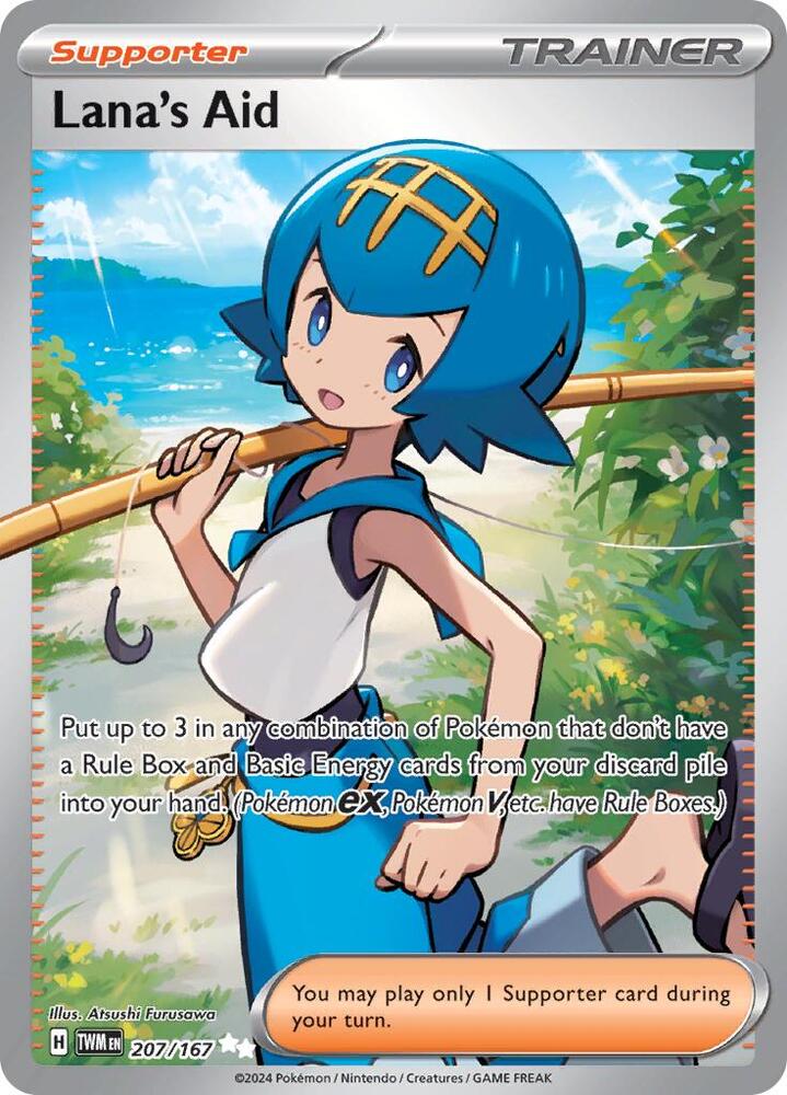 Lana's Aid Full Art 207/167