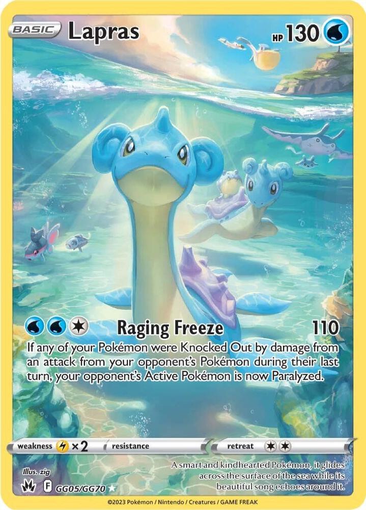 Lapras Full Art GG05/GG70