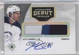 Kyler Conner Autographed debut threads /99