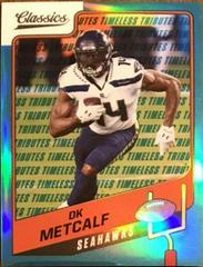 DK Metcalf [Timeless Tributes Blue] #86 2021 Panini Classics