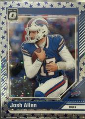 Josh Allen [Blue Stars] #19 2024 Panini Donruss Optic