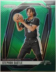 Stephon Castle [Green] #234 2024 Panini Prizm