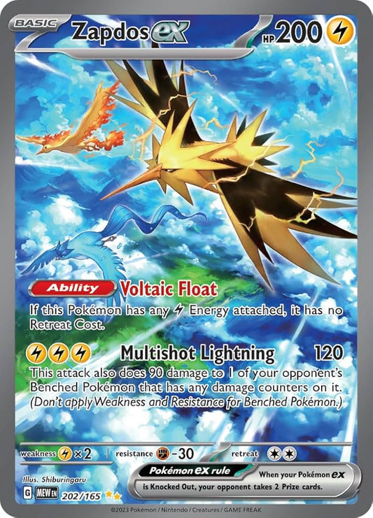 Zapdos EX  202/165
