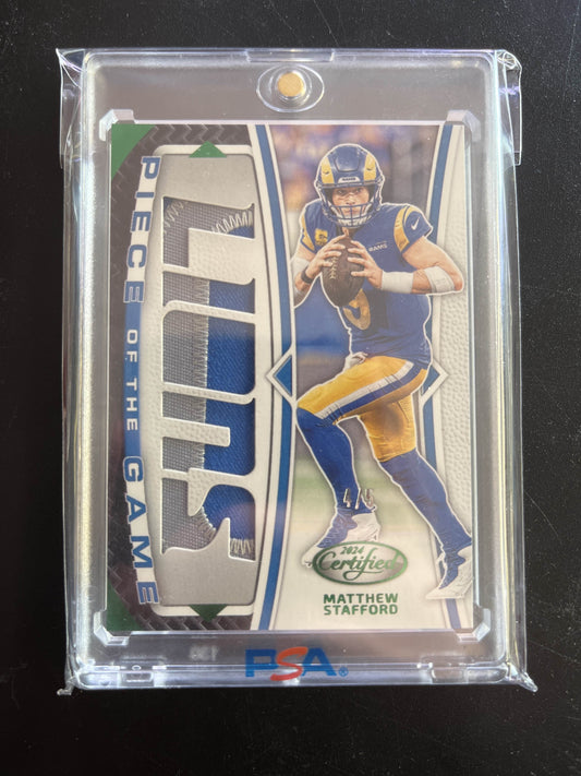 Matthew Stafford Piece of the Game Patch /5