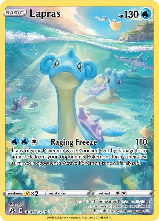 Lapras Full Art GG05/GG70