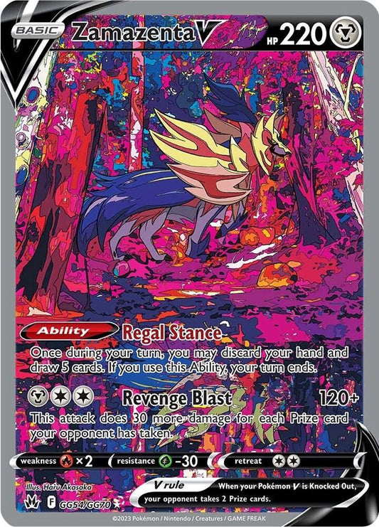 Zamazenta V Full Art GG54/GG70