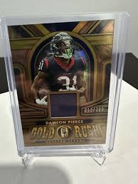 Dameon Pierce Gold Rush /24 gr-dap Jersey Patch