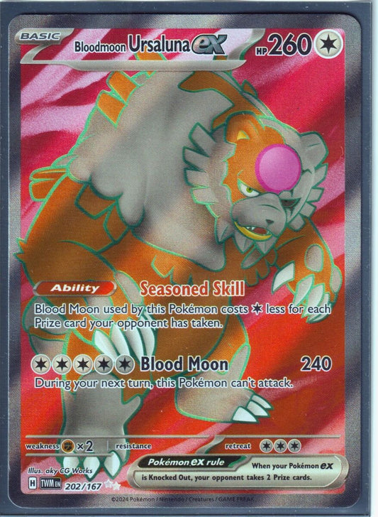BloodMoon Ursaluna EX 202/167